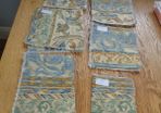 Fabric Pieces x 6 for Sale