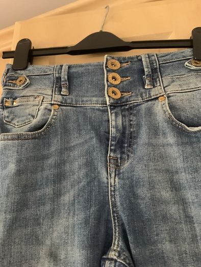River island skinny high waist denims
