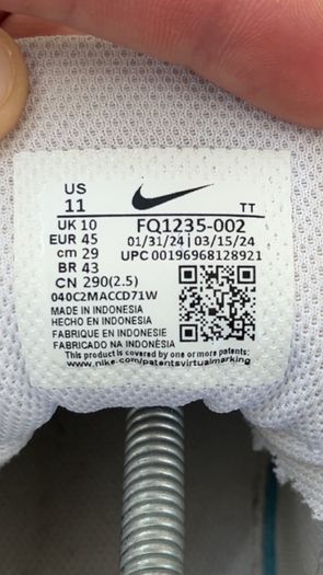 Nike Airmax 95"og Grey Jewel"-sizeuk10