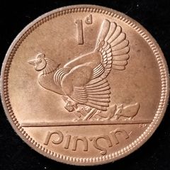 Ireland - 1966 - 1 Penny - UNC - KM.11 - [182]