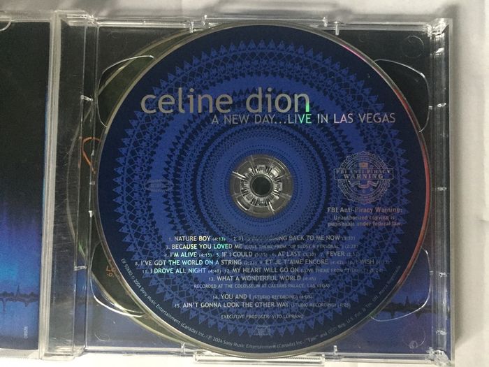 Celine Dion [2004] A New Day... Live In Las Vegas (CD+DVD Album)