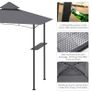 2.5M (8ft) New Double-Tier BBQ Gazebo Grill Canopy Barbecue Tent Shelter Patio Deck Cover (FREE POSTAGE) Image 9