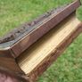 19th Century Anglo Indian Highly Carved Mosaic Photo Album Image 7