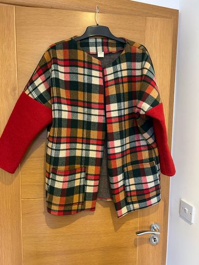 Sogni Dublin wool check jacket