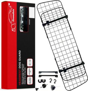 Car Dog Guard For Car Boot - Heavy Duty Dog Boot Guard, Universal Cage Barrier For Pet, Boot Guard For Dogs Universal Fitting Divider, Easy Fit Pet Barrier With Instructions