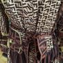 Beautiful Fendi inspired design pleated shirt dress Image 2