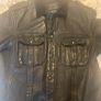 All saints leather jacket Image 2