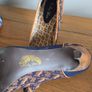 Ruby Shoo Navy Geo-Pattern Pointed Heels - UK 7  EU 40 Image 8