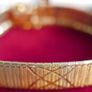 Vintage Solid 18K  Tri-Color Gold 750 Women Wide Bangle Bracelet, 27,9 grams Image 8