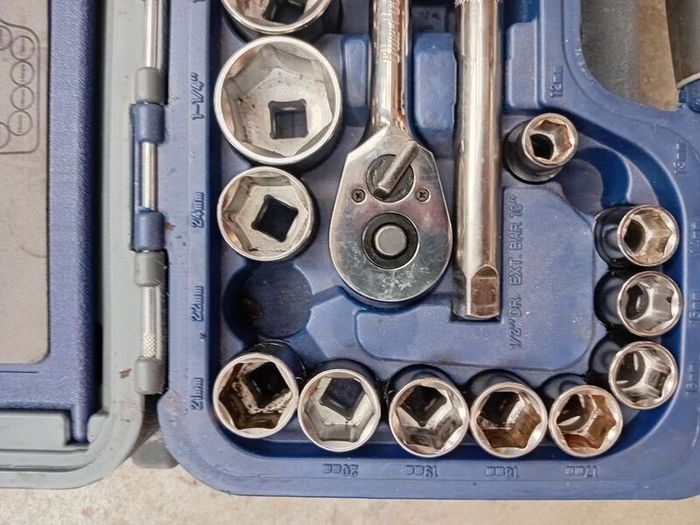 bluepoint half inch socket set