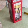 M&S Shortbread Tin London Phone Booth Collectible Metal Canister 2014 Empty Image 7