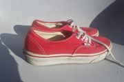 Vans runners. Red size 5.5 (EU 39)