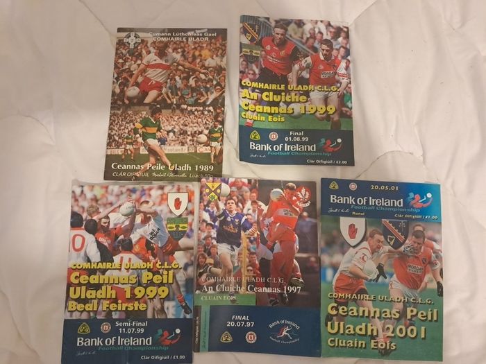 Ulster GAA Championship Programme Bundle