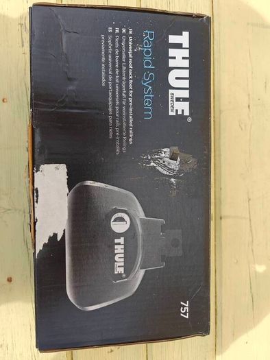 Thule WingBar Evo 47" black roof bars