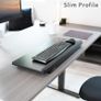 VIVO Black Single Top 27 inch Heavy-Duty Scissors Lift Keyboard and Mouse Riser Image 6