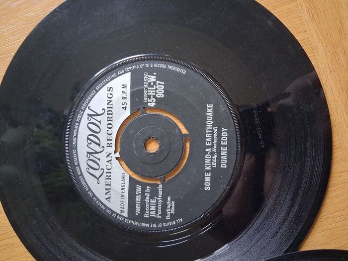 3 x Duane Eddy 7" 45s 1959/60