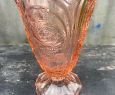 Free vintage glass vase 2 chips