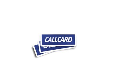 Callcard Glossy Stickers 2-Pack