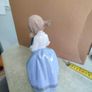 NAO by Lladro Porcelain Girl holding puppy Figurine Image 8
