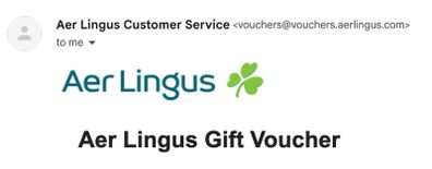 Aer Lingus 100 EUR voucher