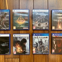 Playstation 4/5 games - Sekiro, Elden Ring (PS5), Demon's Souls (PS5), Final Fantasy VII Rebirth & XVI (PS5) Nier, Dark Souls remastered, MGS V