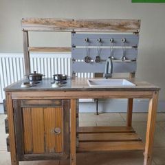 Wooden Play Kitchen