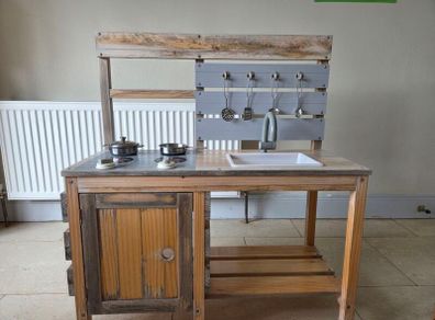 Wooden Play Kitchen