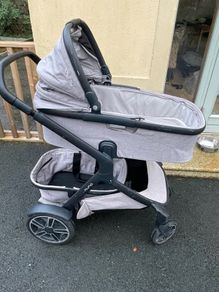 Nuna Demi Grow - Buggy Pram with baby bassinet - for 0-4 years with XL under hold all/ shopping basket