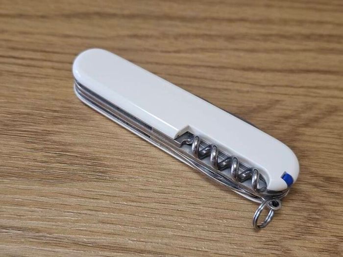Vintage Victorinox Camper with Modern handles installed 91mm Swiss Army Knife