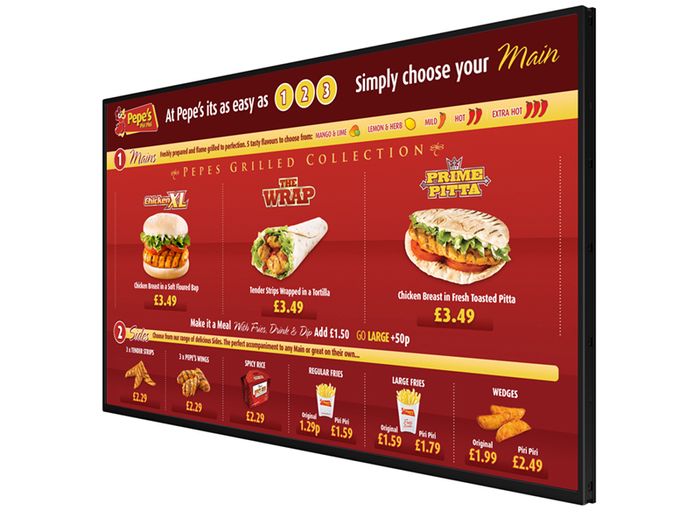 Digital Menu Media Player Inc FREE CMS