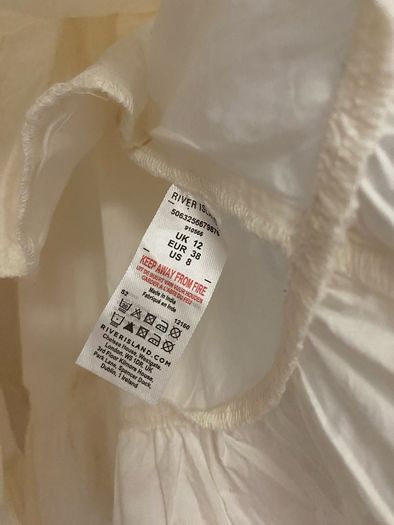 River Island bardot dress