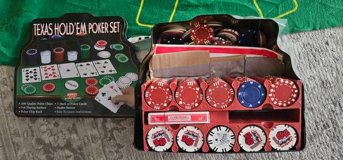 texas poker set