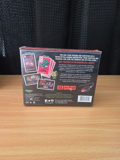 Selfish Zombie Boardgame
