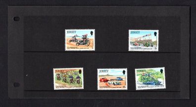 1980 Jersey The 60th Anniversary of the Jersey Motorcycle and Ligth Car Club Commemorative Stamps Presentation Pack