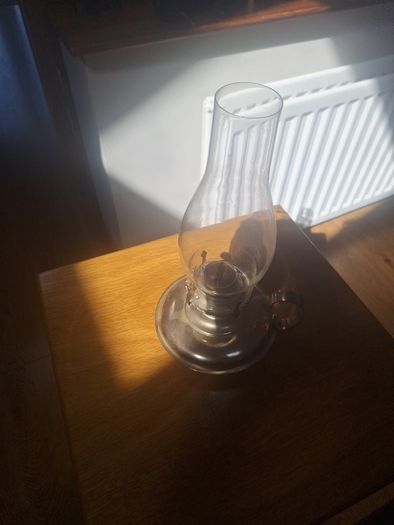vintage oil lamp