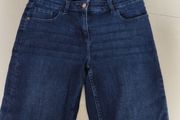 Denim Knee Shorts Next size 14