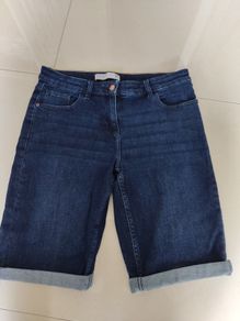 Denim Knee Shorts Next size 14