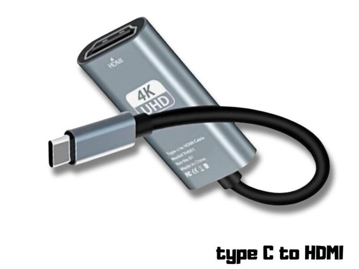 USB-C to HDMI Adapter Cable 4K 60Hz 16cm