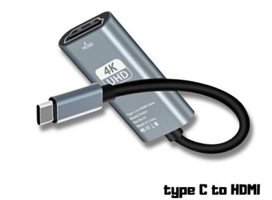 USB-C to HDMI Adapter Cable 4K 60Hz 16cm