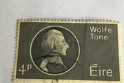1964 Irish 4p stamp - Wolfe Tone