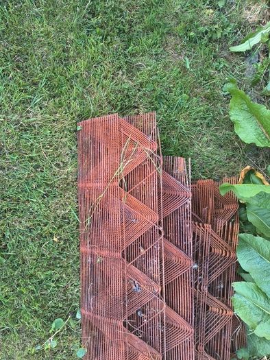 steel mesh chair X4 sets