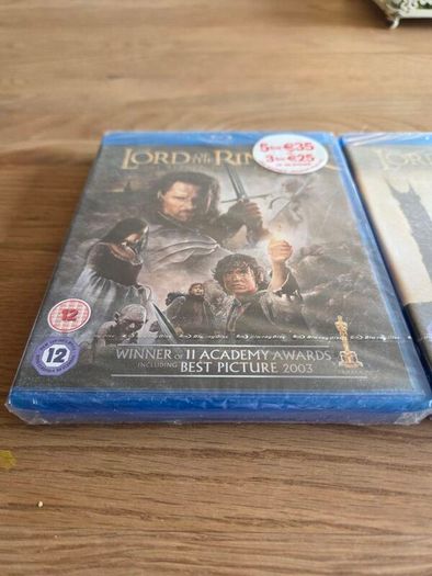 Lord of the Rings Trilogy Blu-Ray