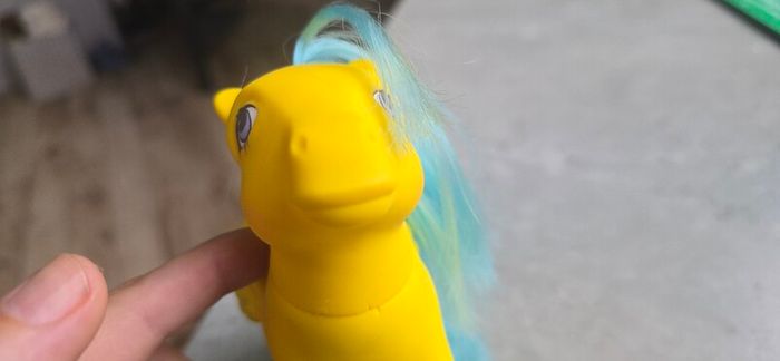 Tall Tails Tales Giraffe Happy Tails Ponies HTF MLP G1 My Little Pony