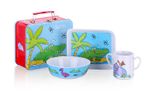Porcelain Breakfast Set For Kids Crocodile