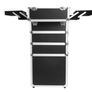 Multi-function 4 in 1 Beauty Cosmetic makeup nail hairdressing Beauty Case black Vanity Trolley Image 3
