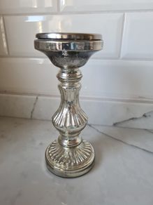 Silver Candle Holder