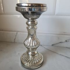 Silver Candle Holder