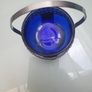 Decorative Blue Glass Dish Image 6