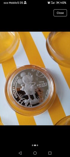 Mickey mouse coin