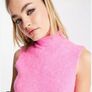 River Island Bright Pink wool tank top Size S BNWT Image 3
